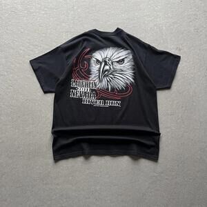 2011 Laughlin Nevada River Run Eagle Biker T-Shirt